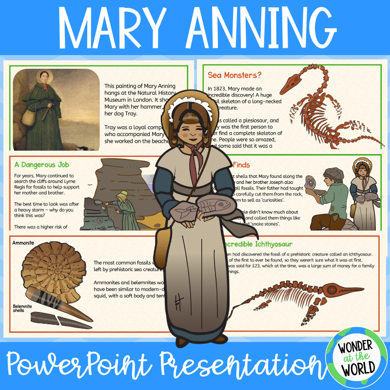 Mary Anning PowerPoint presentation 